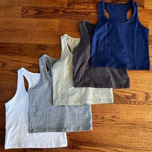 5 pack workout tops